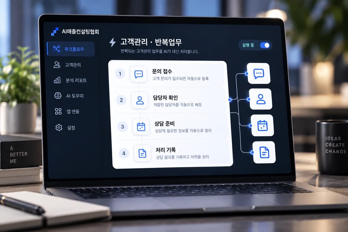브랜드에 맞춰 연결하는 AI 고객관리 시스템